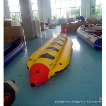 Inflatable PVC Banana Shaped Boat